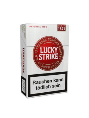 Red Lucky Strike 20 Unidades